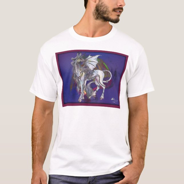 Griffon för Unicorn för extrakt för T-shirt (Framsida)