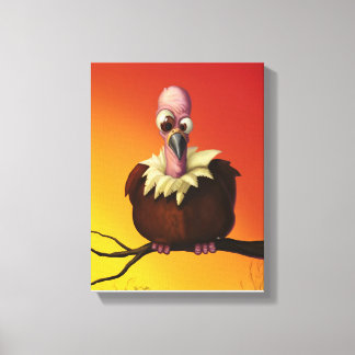 Griffon-vulture Canvastryck