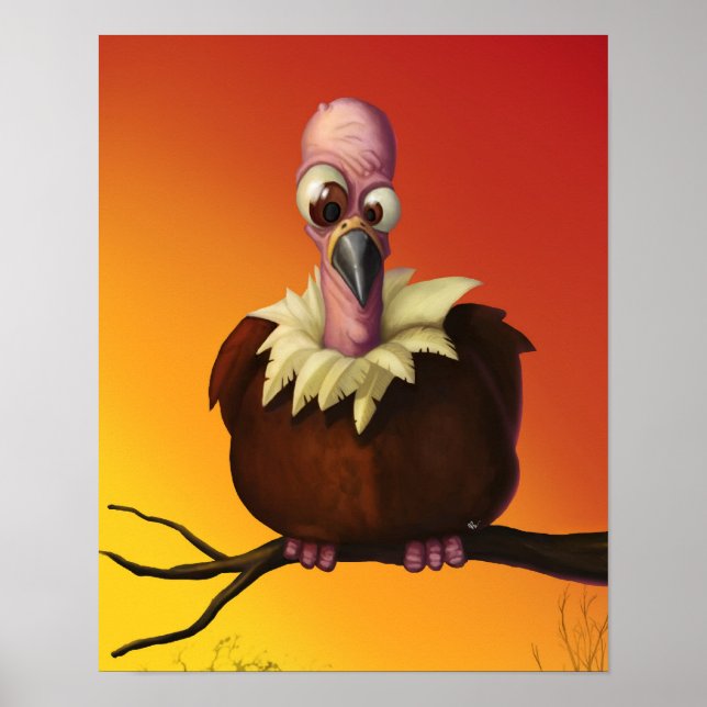 Griffon-vulture Poster (Framsidan)