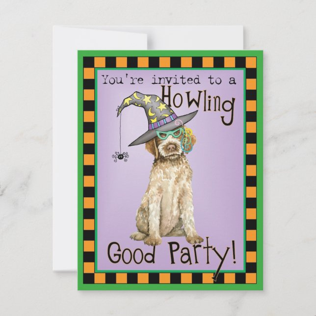 Griffon Witch-inbjudan (Framsida)