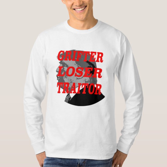 Grifter Loser Trader T Shirt (Framsida)