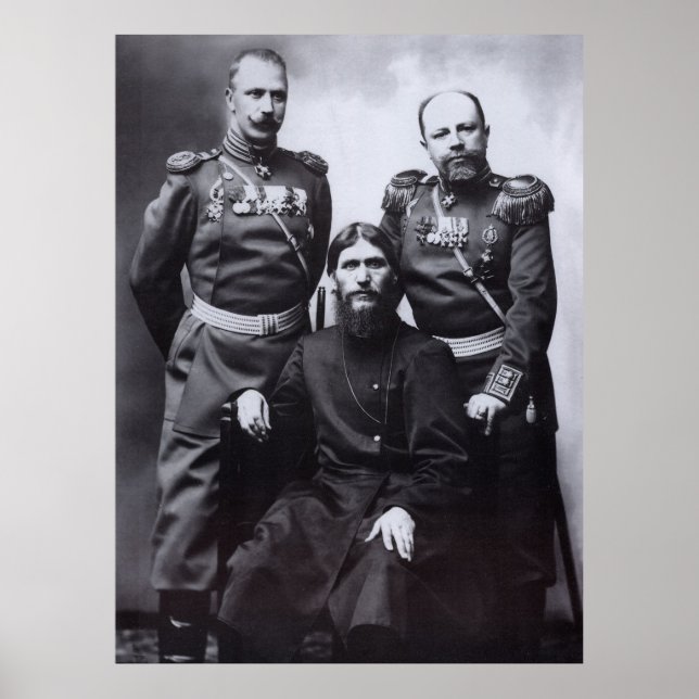 Grigori Rasputin General Putyatin Colonel Lotman Poster (Framsidan)