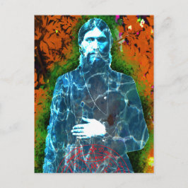 Grigori Rasputin Rysk historia Mad Munk Mystic Vykort