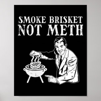 Grill Brisket Roligt Bbq Barbecue Kött Grilling Ma Poster