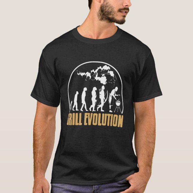Grill Evolution Fantastisk Grilling (stödraster) T Shirt (Framsida)