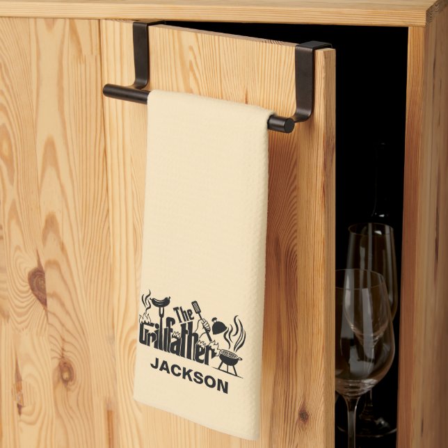 Grill Far Kökshandduk (Thirds Fold)