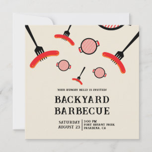 Grill & Gaffel BBQ-fest inbjudan