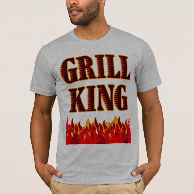 Grill Kung BBQ Sayed Tee (Framsida)