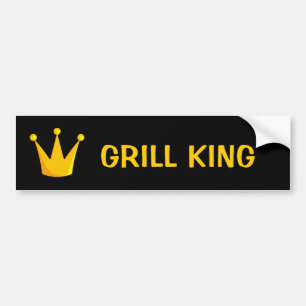 Grill Kung Krona Bildekal