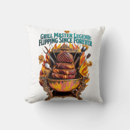 Grill Mästare Legend T Tröja Kudde