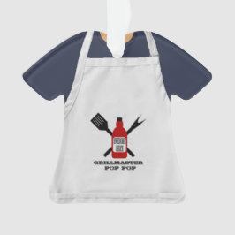 Grill Master Apron Personlig Ornament