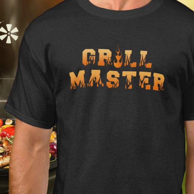 GRILL MASTER Barbeque T Shirt (Skapare uppladdad)