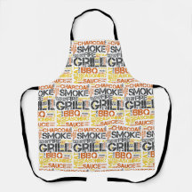 Grill Master BBQ-typografi