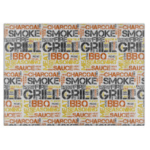 Grill Master BBQ-typografi