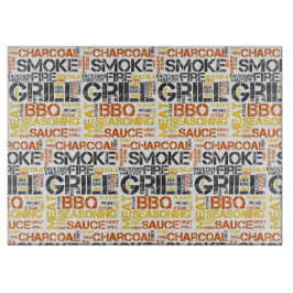 Grill Master BBQ-typografi