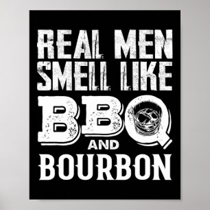 Grill Master Chef Grilling Barbecue Älskare Bbq oc Poster