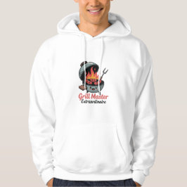 Grill Master Extraordinaire – Funny BBQ Lover Hoodie
