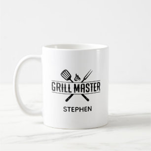 Grill Master Faux Leather Kaffemugg