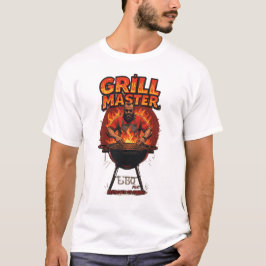 Grill Master - Förklaring vid BBQ T Shirt