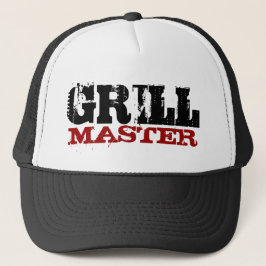Grill master hat truckerkeps