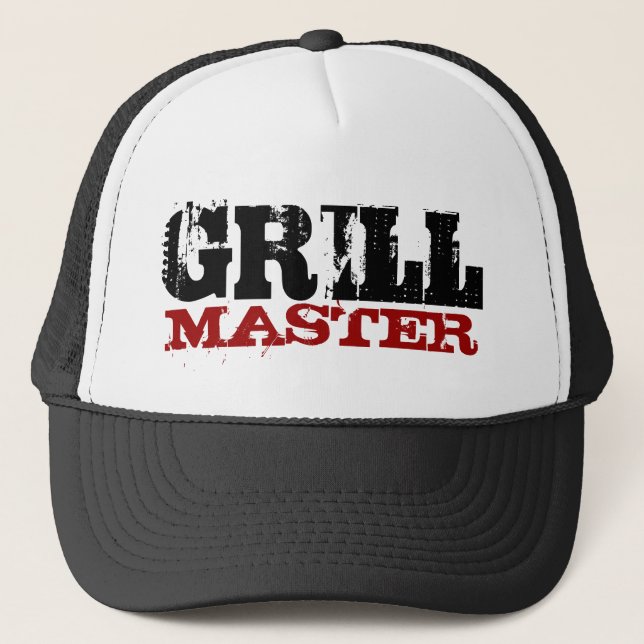 Grill master hat truckerkeps (Framsida)