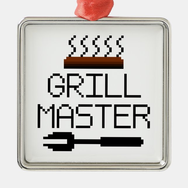 GRILL MASTER JULGRANSPRYDNAD METALL (Framsidan)
