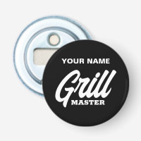 Grill Master öl flaska-öppnare, gåva till BBQ-kock