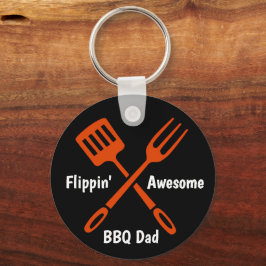 Grill Master Pappa BBQ Nyckelring