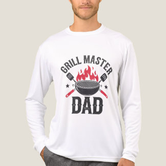 Grill Master Pappa - Funny BBQ Fars dag Gift T Shirt