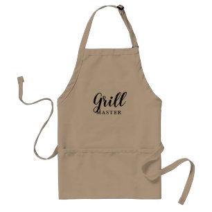Grill Master Pappa Gift för Pappa Grandpa Apron Förkläde