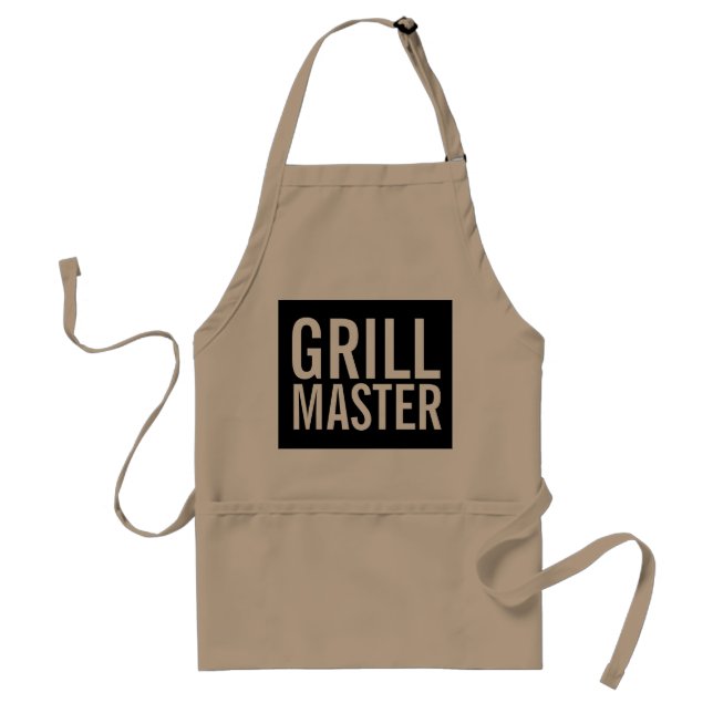 GRILL MASTER PAPPA KITCHEN APRONS FOR FARS DAG FÖRKLÄDE (Framsidan)