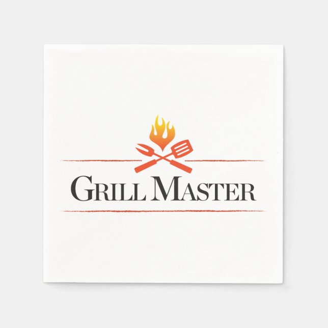 Grill Master Pappersservett (Framsidan)