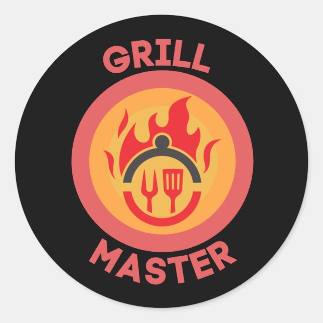 GRILL MASTER RUNT KLISTERMÄRKE (Framsida)