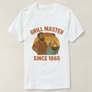 Grill Master sedan 1865 Junetonde BQ Heritage T Shirt