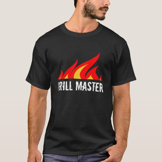 Grill Master T-skjorta Tee Shirt (Framsida)