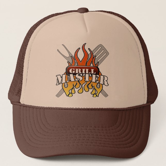 Grill Master Truckerkeps (Framsida)