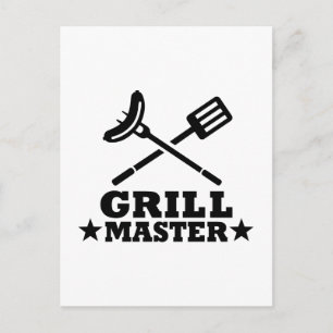Grill Master Vykort