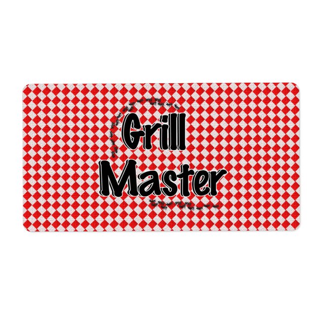 Grill Master w/Picnic Bord & Ants Fraktsedel (Framsidan)