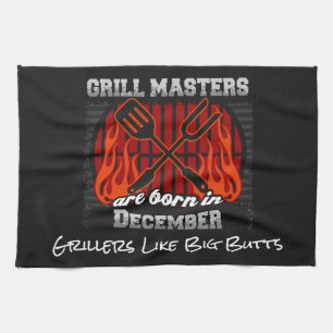 Grill Masters i december Kökshandduk
