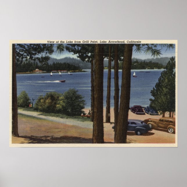Grill Point View of Sjö Poster (Framsidan)
