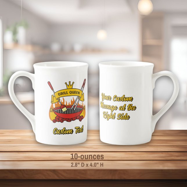 Grill Queen Benporslin Mugg (Skapare uppladdad)