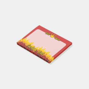 Grill Queen Krona Post-it Block