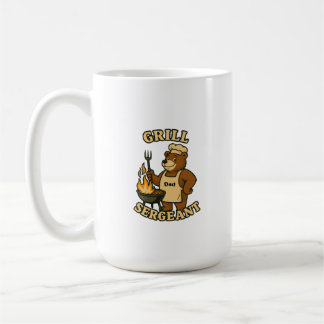 Grill Sergeant Bär Design für Papa Kaffemugg