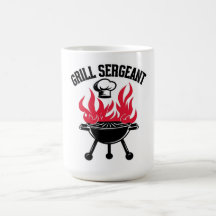 Grill Sergeant BBQ Pappa Rolig Fest