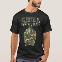 Grill sergeant Camo Kamado BBQ Gift Militär