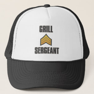 Grill Sergeant Summer BBQ Hatt - Anpassad Trucker Keps