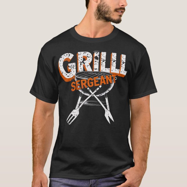 Grill sergeant t shirt (Framsida)