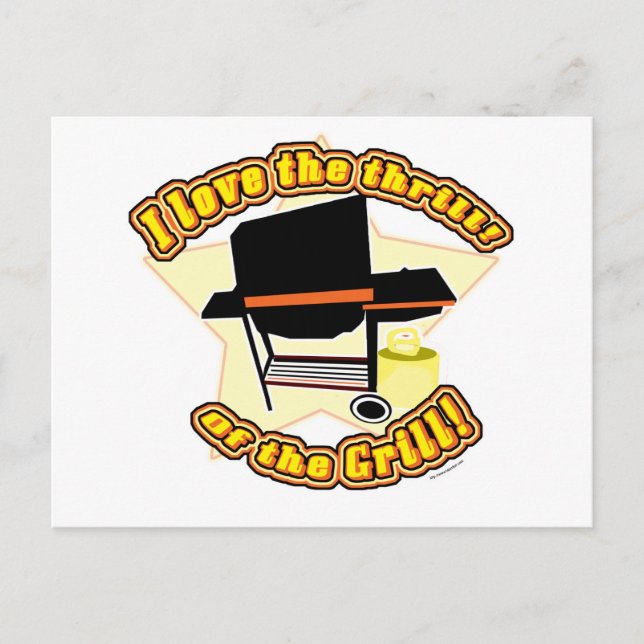 Grill Thrill Vykort (Framsida)