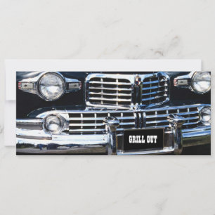 GRILL UT PARTY KLASSIC AUTO VISA BILINVIKELSE INBJUDNINGAR