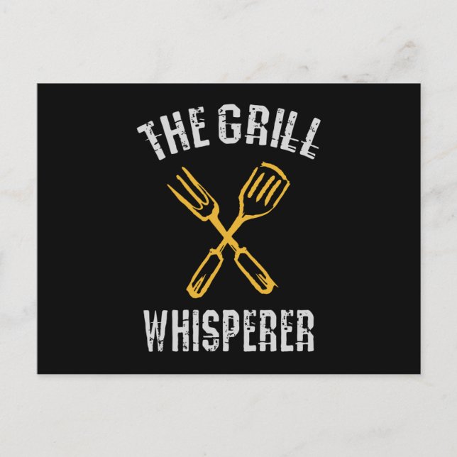 Grill Whisperer Vykort (Framsida)